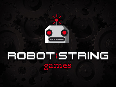 Robot:String #2 company games iteration logo robot smartphone string studio vector