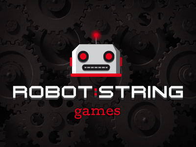 Robot:String #3 company games iteration logo robot smartphone string studio vector