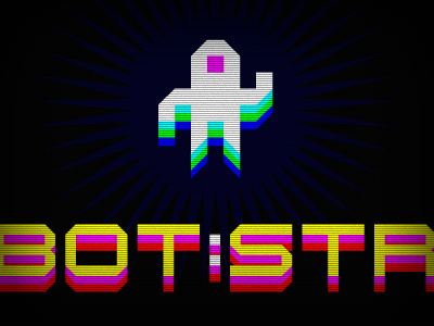 Robot:String #4 (detail) 8 bit company games iteration logo retro robot smartphone spectrum string studio vector