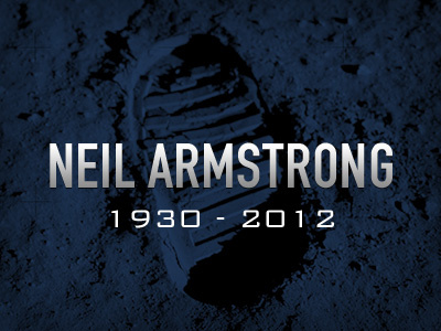 Neil Armstrong - 1930-2012 apollo 11 astronaut eagle first landing leap man mankind moon nasa step