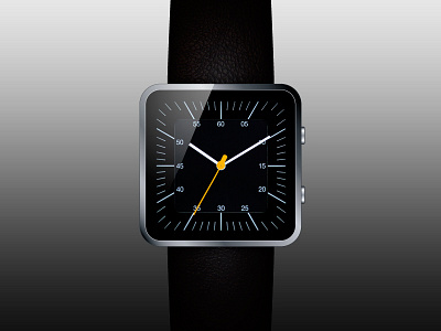 iWatch concept apple braun concept dieter rams illustration iwatch smartwatch watch