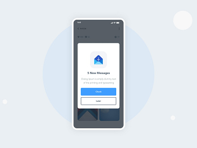 Confirmation Popup Design | Grizzly Mobile App Ui KIt by George Samuel ...
