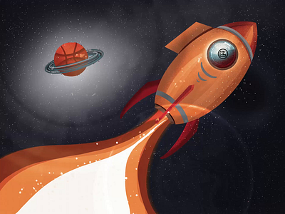 Spaceship illustration 3d animation artwork digital illustration drawing george samuel graphic design interaction motion graphics procreate sgeorge699