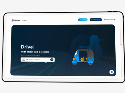 Halan - driver Acquisition dashboard 3d acquisition animation careem dashboard driver driver acquisition free ui kit george samuel gojek graphic design halan illustration interaction landing logo motion graphics ride hailing uber ui