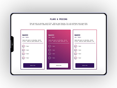 Event app landing page pricing table event app geometric george samuel landing landing page meditation parallex purple trending2018 website yoga