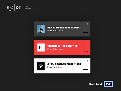 Flash message | Daily UI challenge - Day 011/100 animation clean design daily ui daily ui 011 dark ui ecommerce flash messages george samuel hero section interaction interaction design landing page notifications trendy ui design ui ux design user experience user interface ux web design