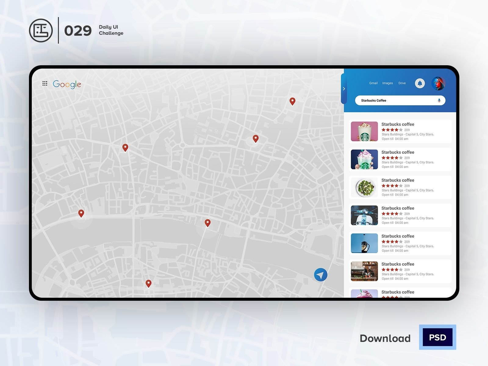 Google map redesign | Daily UI challenge - Day 029/100 by George Samuel ...