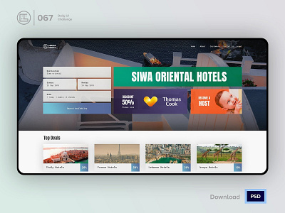 Hotel Booking | Daily UI challenge - 067/100 animation booking daily ui daily ui 067 dark ui ecommerce free psd free ui kit freebies george samuel hero section hotel booking interaction interaction design landing page search trendy user experience user interface ux