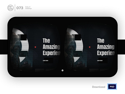 Virtual Reality | Daily UI challenge - 073/100