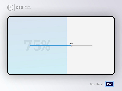 Progress Bar | Daily UI challenge - 086/100