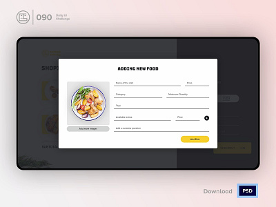 Create New | Daily UI challenge - 090/100