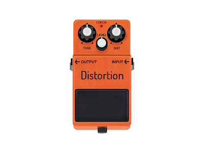 Boss DS1 Distortion pedal