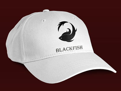 Vector Logo Black Fish