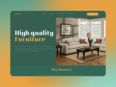 Furniture UI Desgn