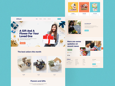 Gift Landing page