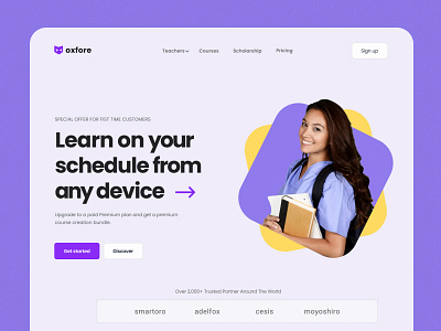 E Learning Web Header