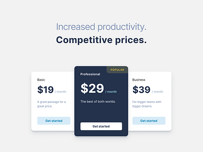 App Pricing Table app pricing saas table typography ui webdesign