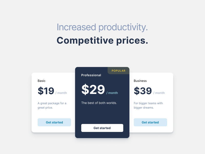 write out numbers of prices app