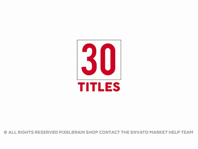 Modern Titles II modern minimal lower thirds kinetic elegant documentary corporate