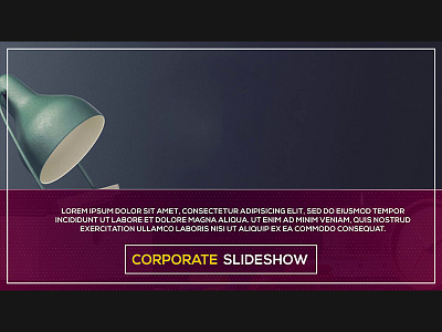 Corporate Slideshow - Free After Effect Project File agency business clean company corporate corporation flat minimal modern presentation promo smooth