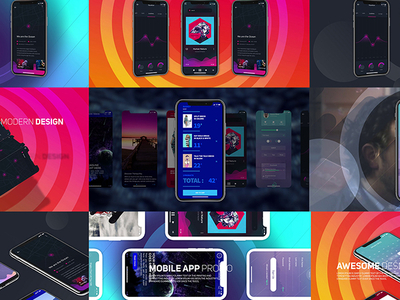 X-Phone App Promo by Pixel Brain on Dribbble