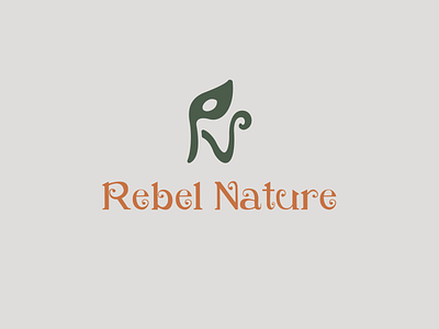 REBEL NATURE branding design graphic design illustrator logo photoshop