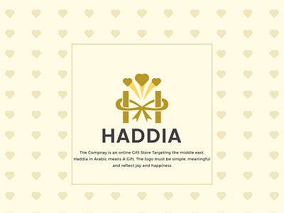 HADDIA ONLINE GIFT STORE branding design graphic design illustration illustrator logo photoshop ui ux vector