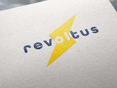 Revoltus logo branding design logo