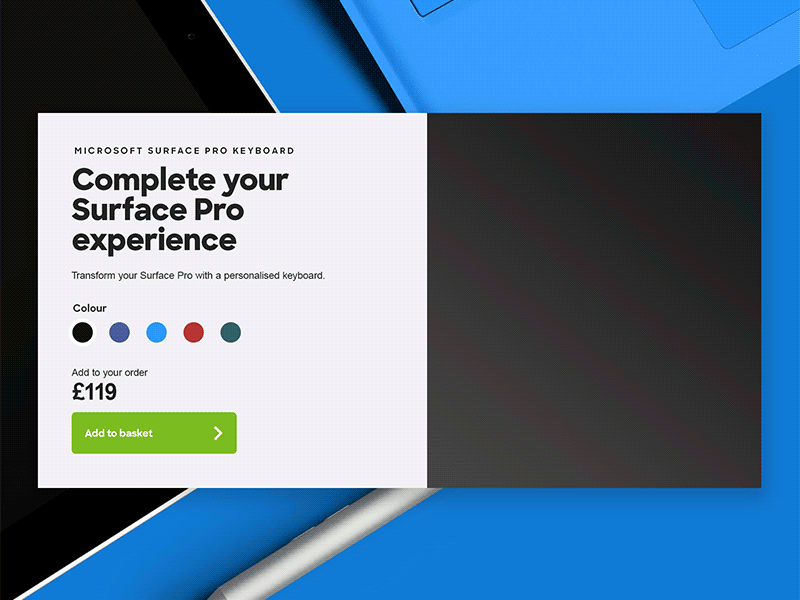 Surface Pro Animation