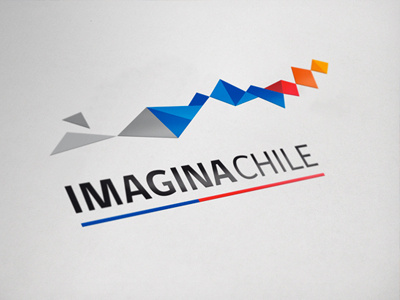 Imagina Chile branding chile logo