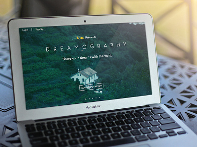 Dreamography Screenshot app dreams website