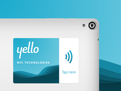 Yello NFC Sticker android apps nexus nfc sticker tablet technology yello