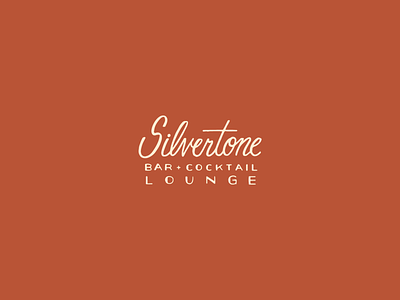 Silvertone Logo Design bar branding brand branding design drawing hand lettering logo logo deisgn typography vector