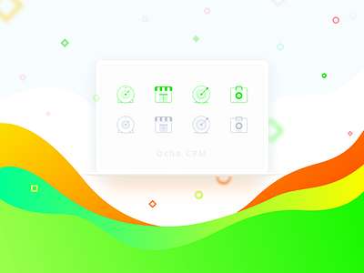 Ocha CRM icons