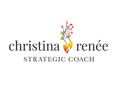 Logo and Illustration for Christina Renee Strategic Coach graphic design illustration logo