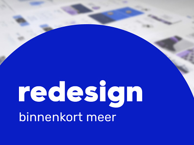 Social media promo: Announcing redesign design graphic design typography