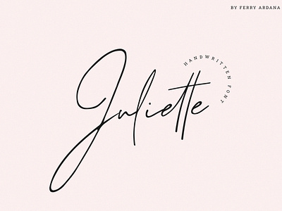 Juliette - A Stylish Handwritten Signature Font