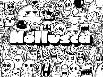 Mollusca Font Trio | Free Download Doodle Font