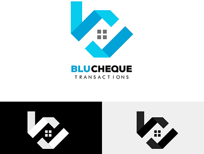 BLUCHEQUE LOGO 3d abstract logo animation branding clean crisp logo design graphic design initial logo logo minimal logo modern logo motion graphics typography ui vector