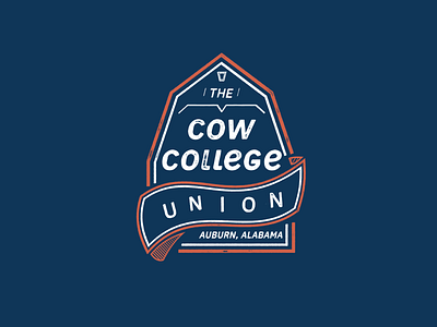 The Cow College Union auburn university branding college college football logo university