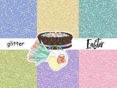 Easter Bright Glitter