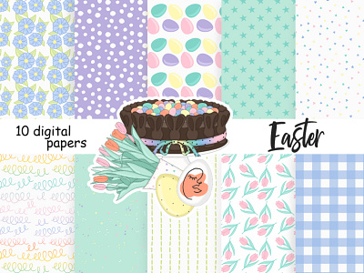 Easter Bright Pattern