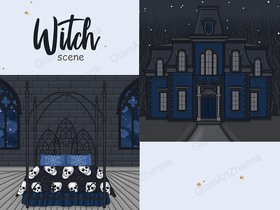 Witch Blue Scene