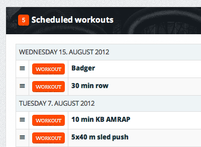 Schedule crossfit wodconnect