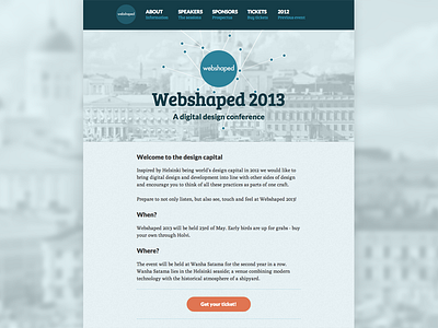 Webshaped 2013