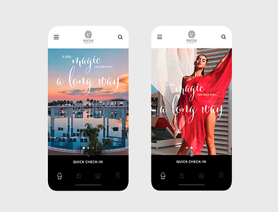 Selectum Hotel Mobile App Design