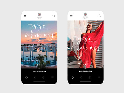 Selectum Hotel Mobile App Design