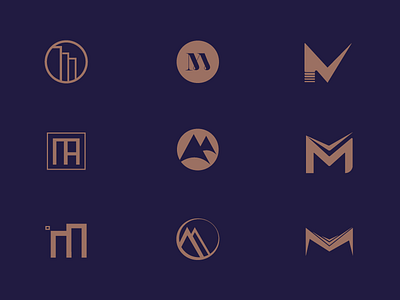 M Letter Logotype