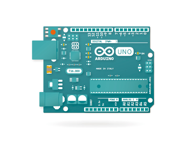 Arduino UNO by BirdHsu on Dribbble