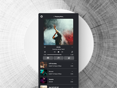 Music Player widget